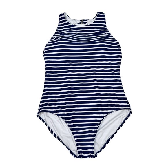 Lands' End one piece bathing suit size XXL high neck slimming tummy control - Picture 1 of 5